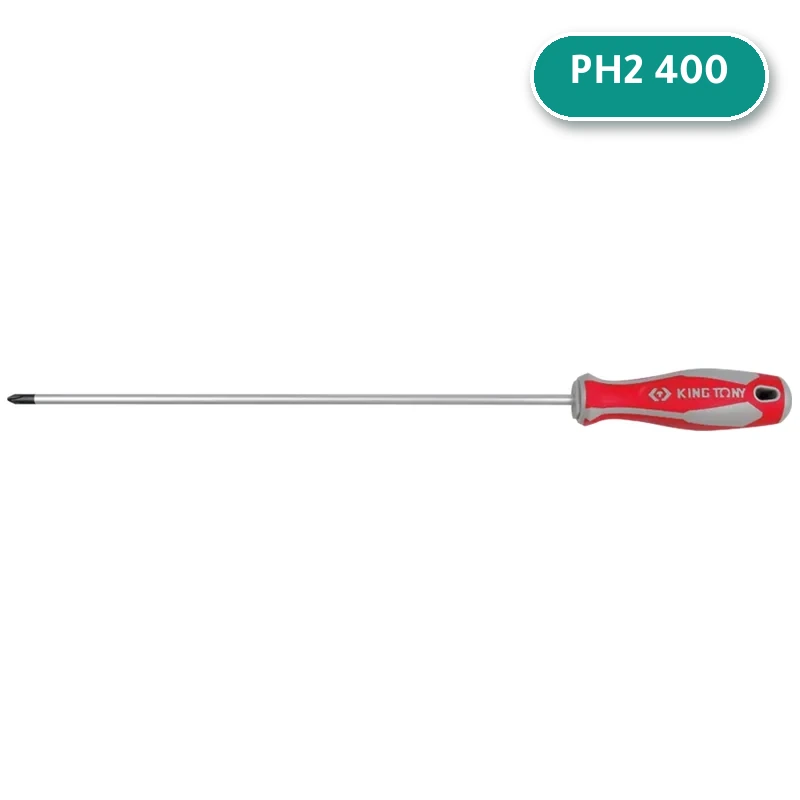 مفك مصلب PH2 *400 KING TONY