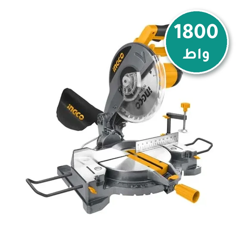 منشار قص خشب والمنيوم جيرون 1800 واط "10انش"