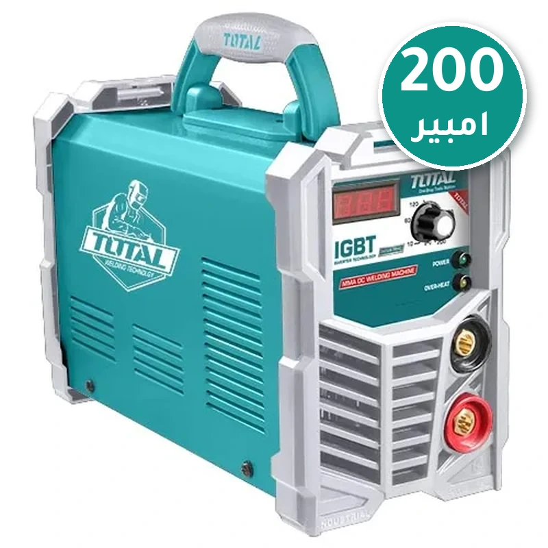 ماكينة لحام MMA عاكسة "200 امبير" توتال