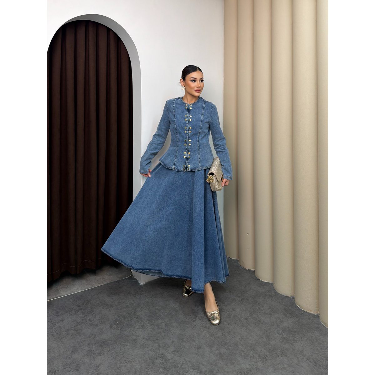 طقم Lesna جينز 3