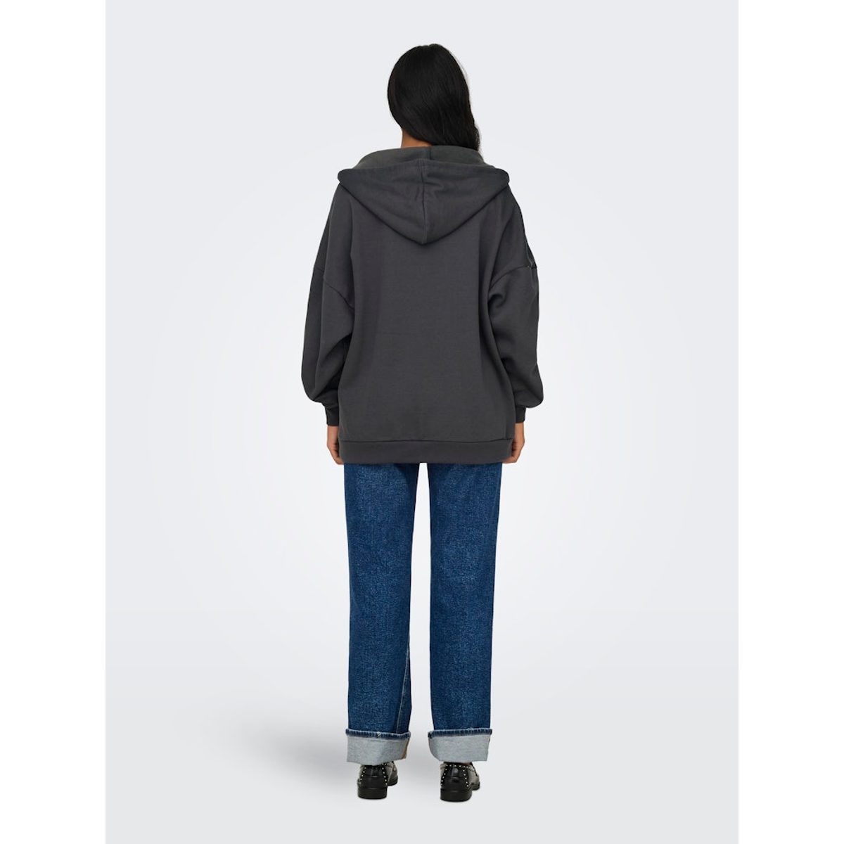 OVERSIZE ZIP HOOD SWEATSHIRT 5
