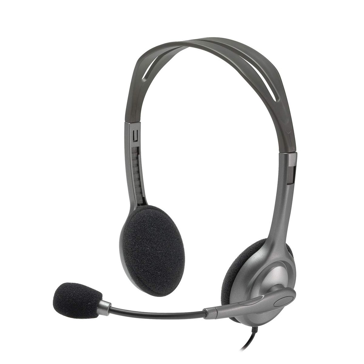 Logitech H110 stereo headset with noise-canceling microphone 3