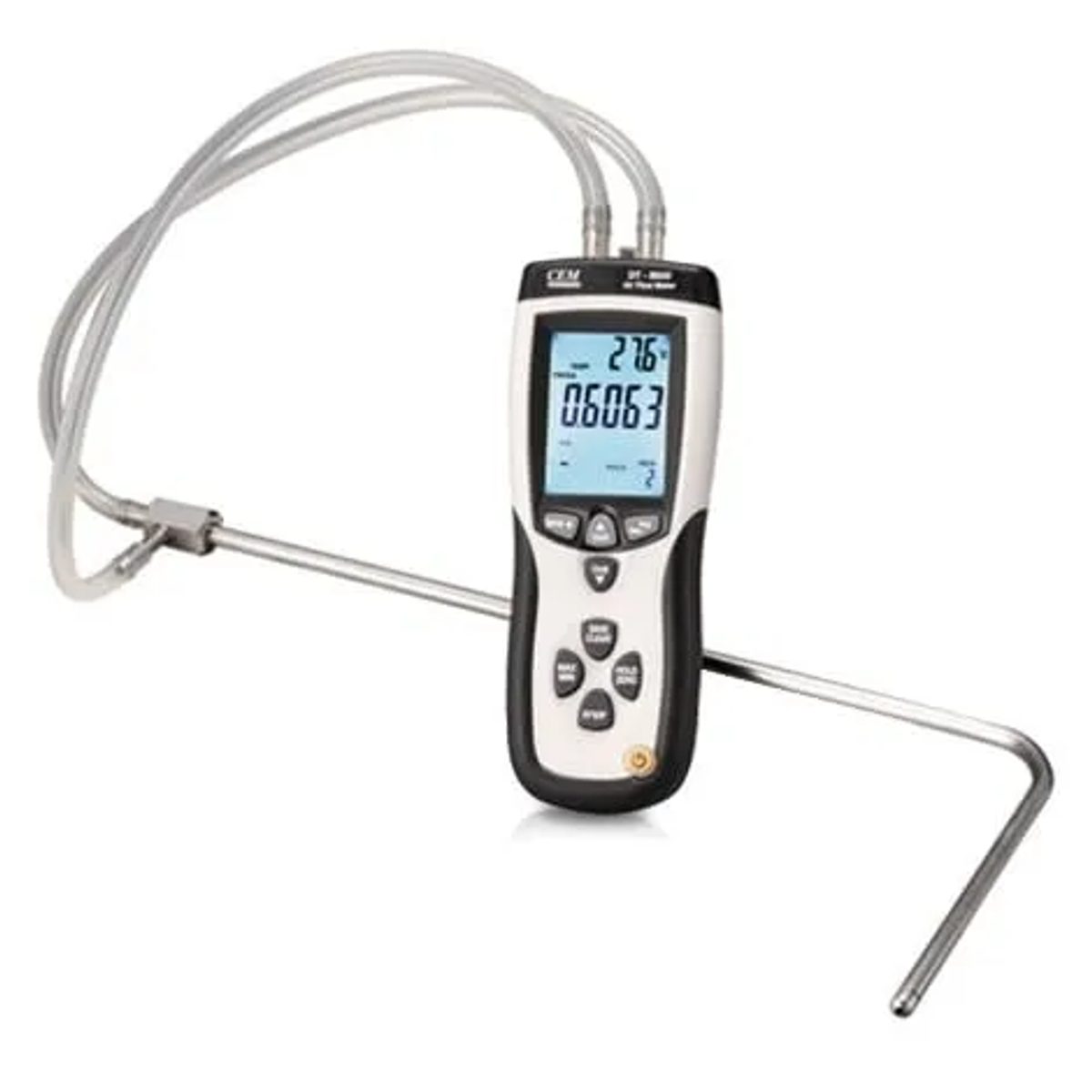CEM DT-8920  Pressure and flow meter-جهاز قياس الضغط وتدفق الهواء 4