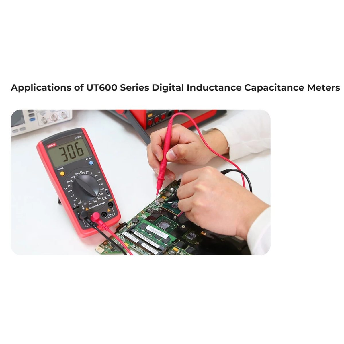 UNI-T UT603 Digital Inductance Capacitance Meters جهاز LCR 2