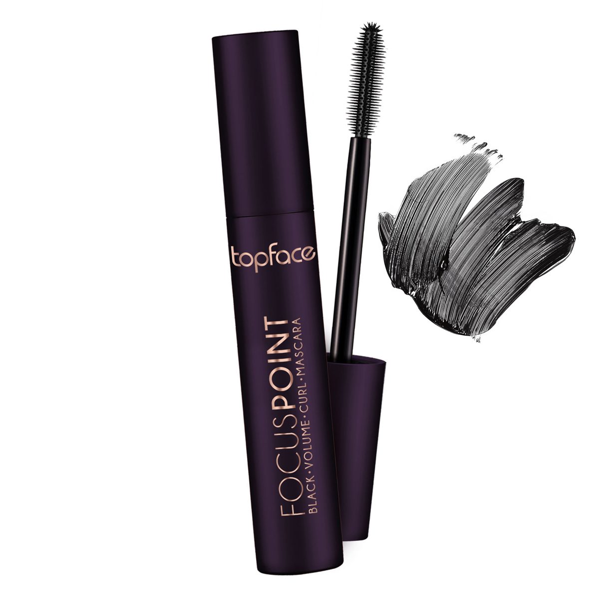 ماسكارا Topface Focus Point – تكثيف وتجعيد بلون أسود