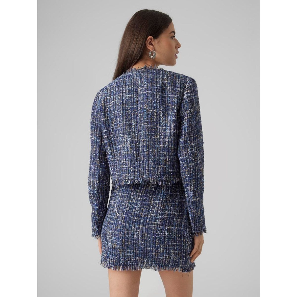 SHORT TWEED BLAZER 4