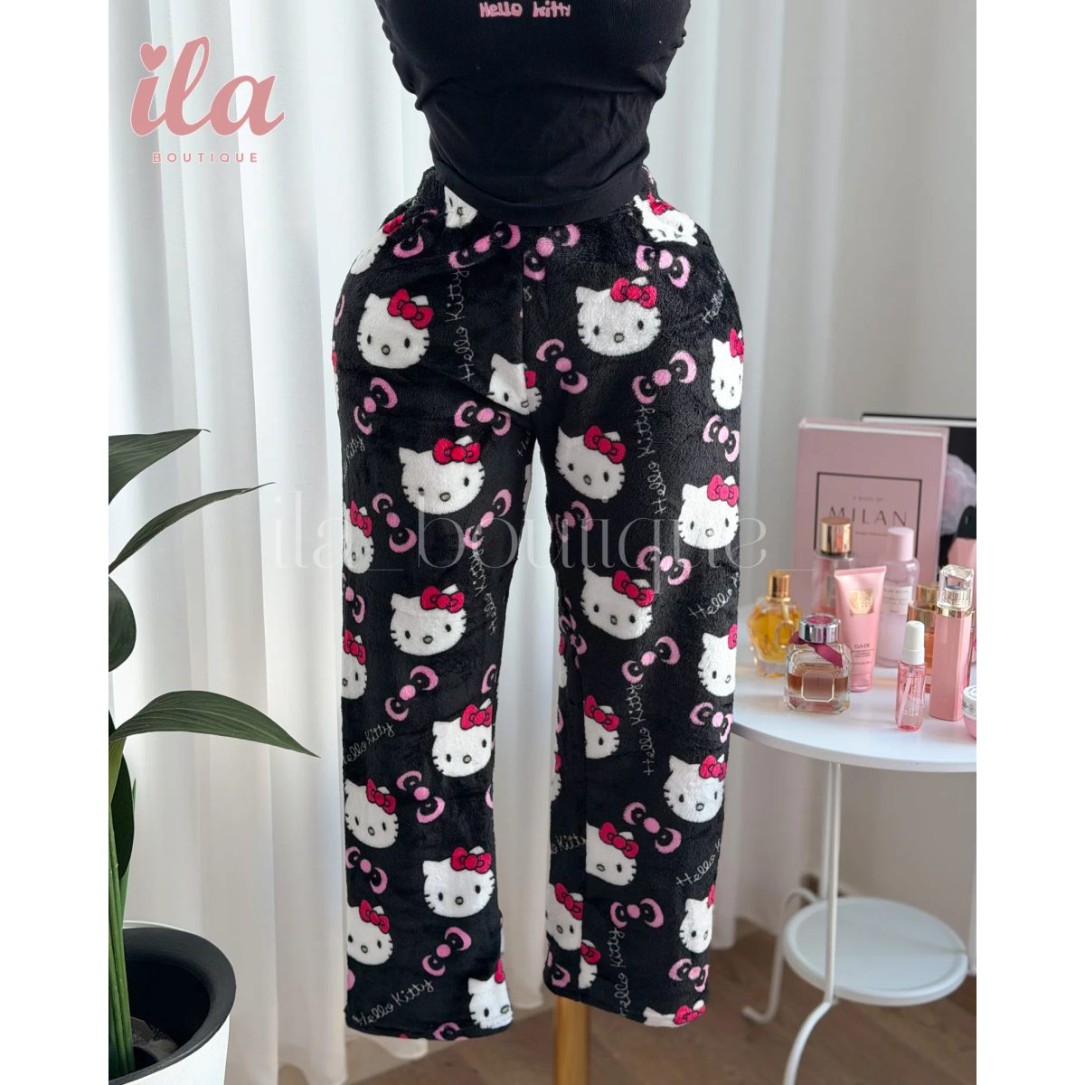بيجاما HELLO KITTY اسود 3