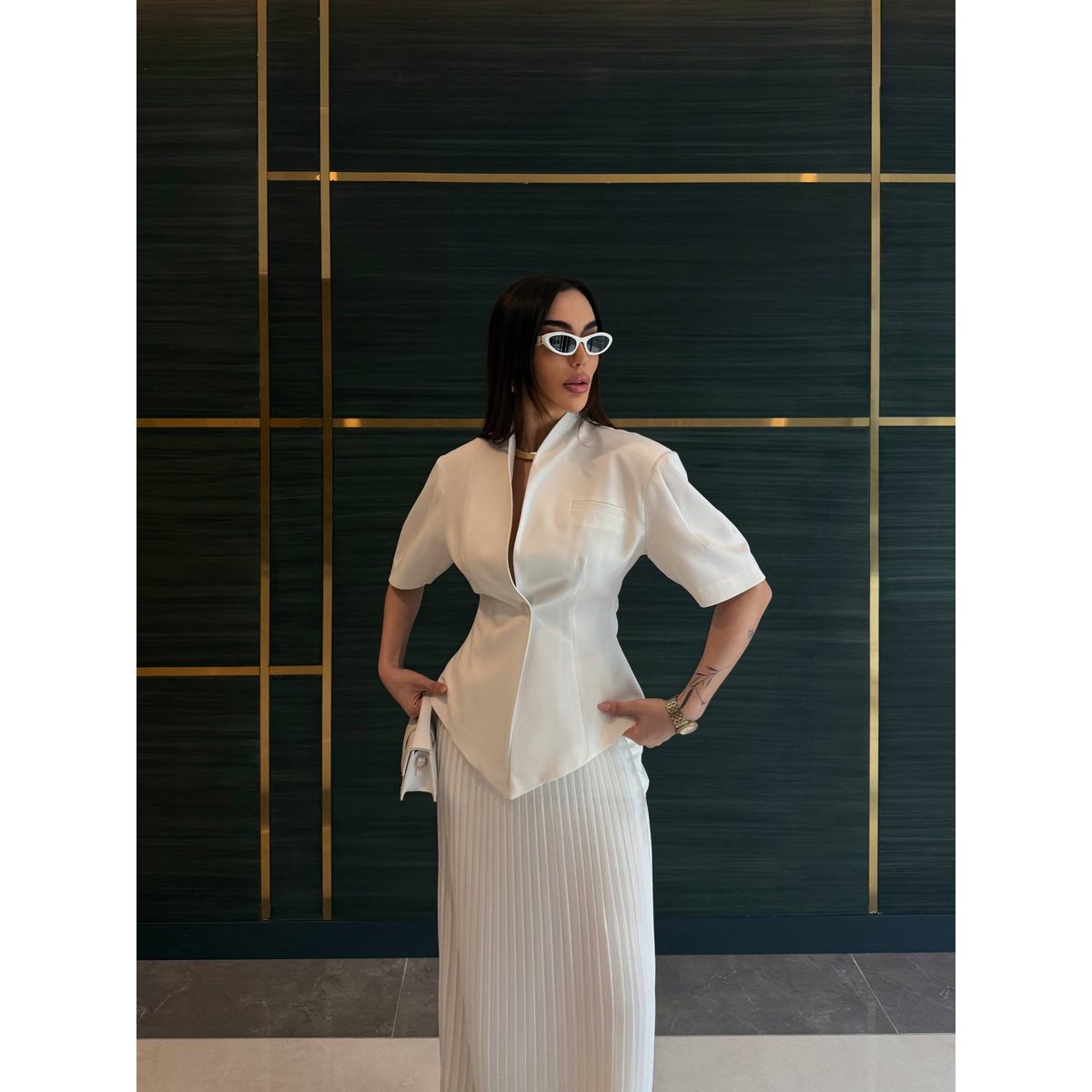طقم Luna Plissé 2