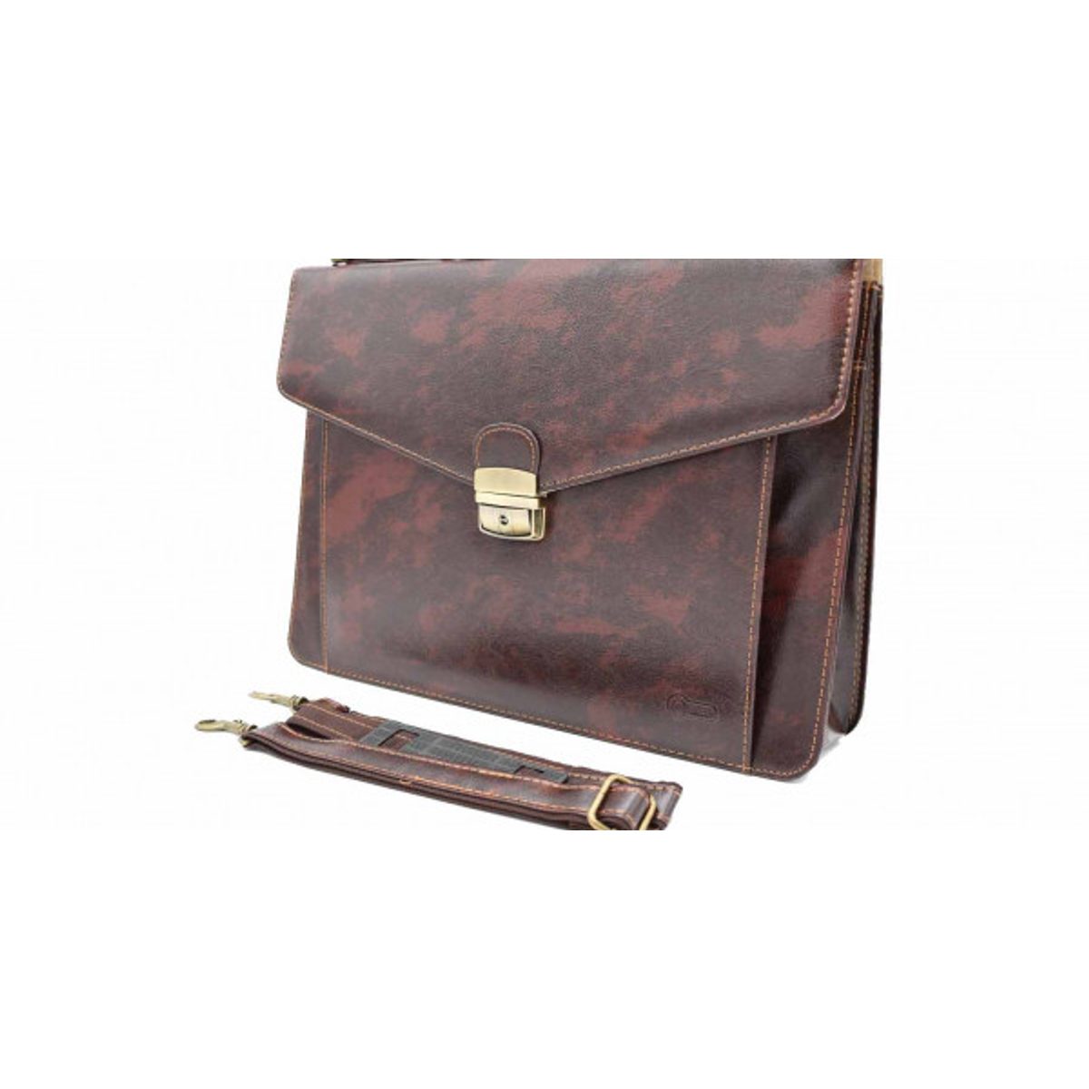 حقيبة الأعمال LEATHER BRIEFCASE TARGET