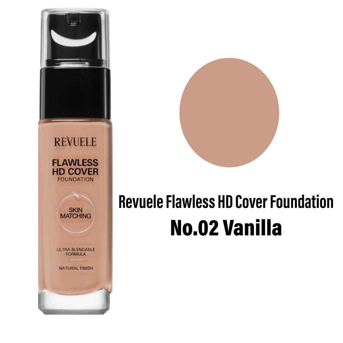 Revuele Flawless HD Cover Foundation 6