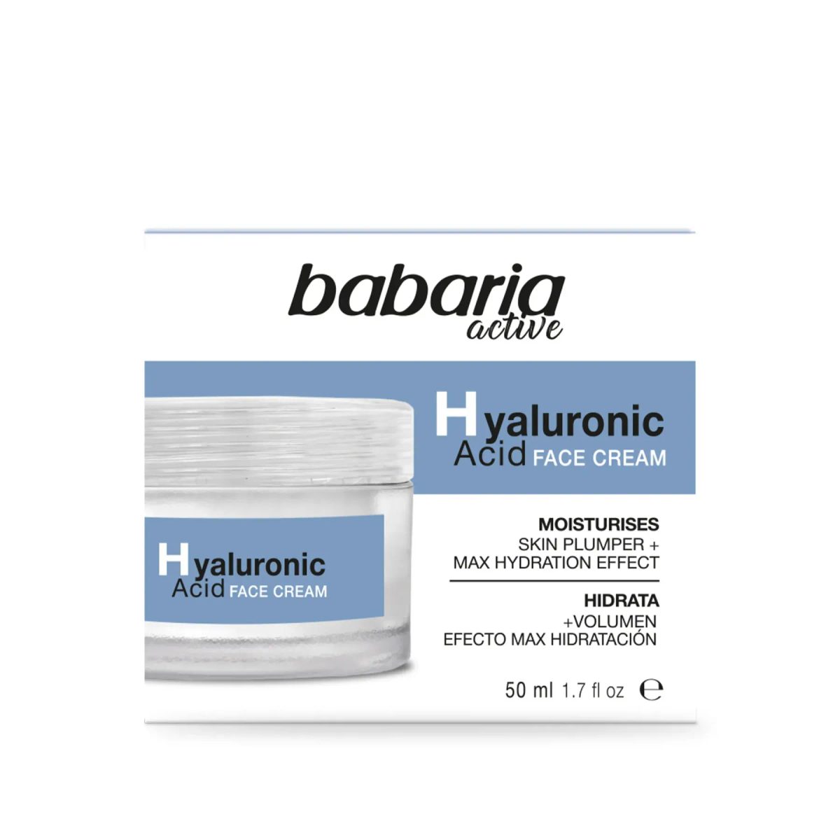 كريم وجه بحمض الهيالورونيك من باباريا Face Cream Hyaluronic ...