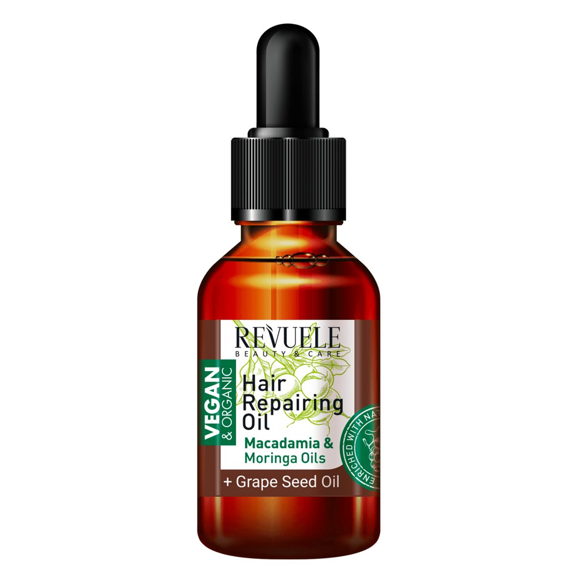 REVUELE VEGAN & ORGANIC Hair Repairing Oil-30ml