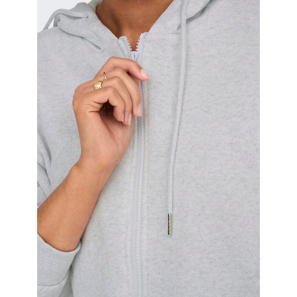 OVERSIZE ZIP HOOD SWEATSHIRT 4