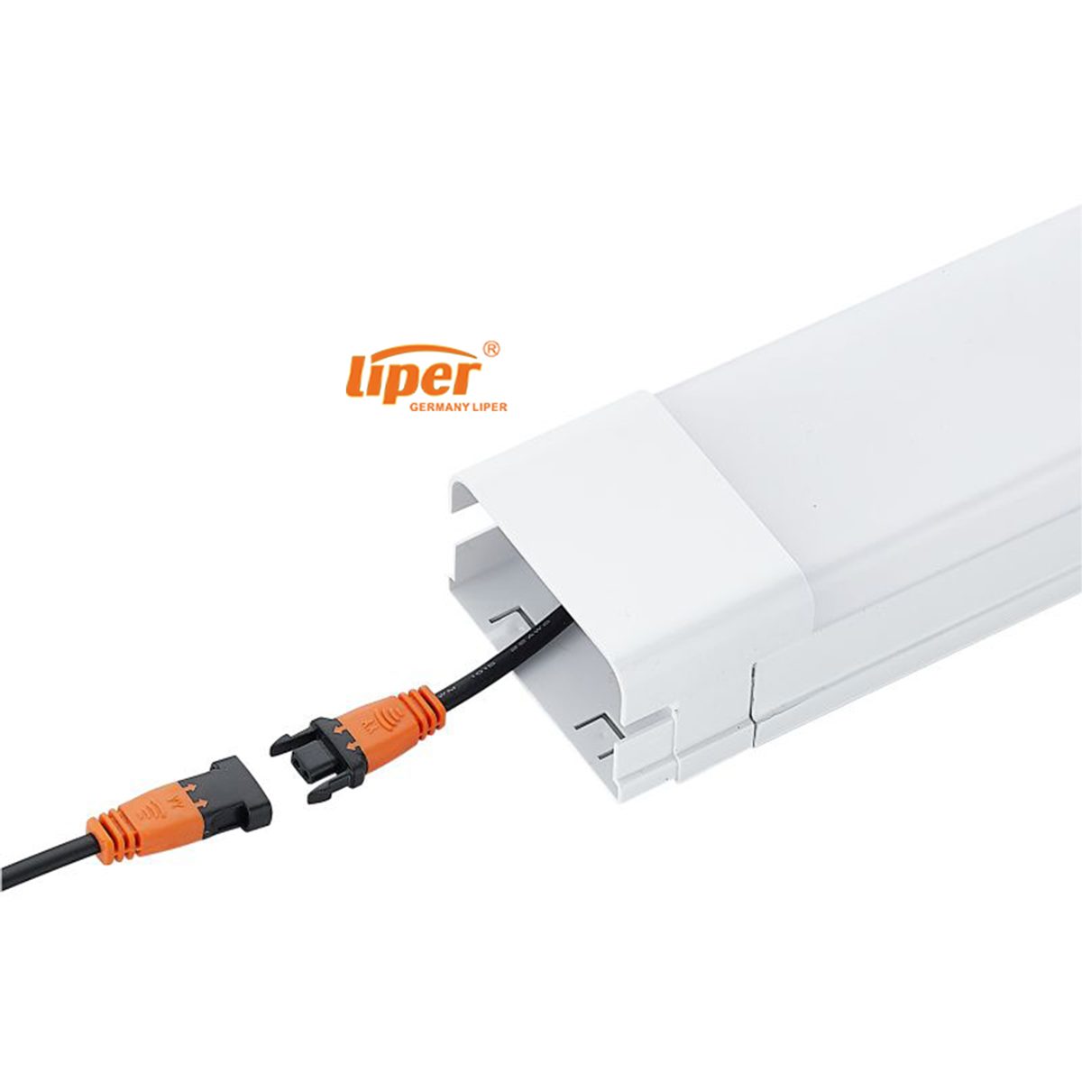نيون لد عريض مع وصلة ابيض LIPER 60CM 16W 6500K 2