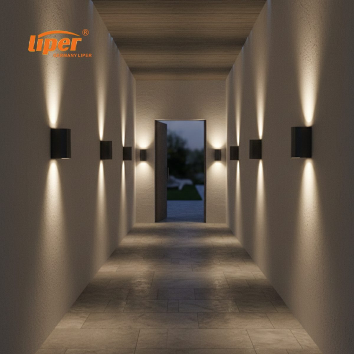 اب داون اسود LIPER 14W 2