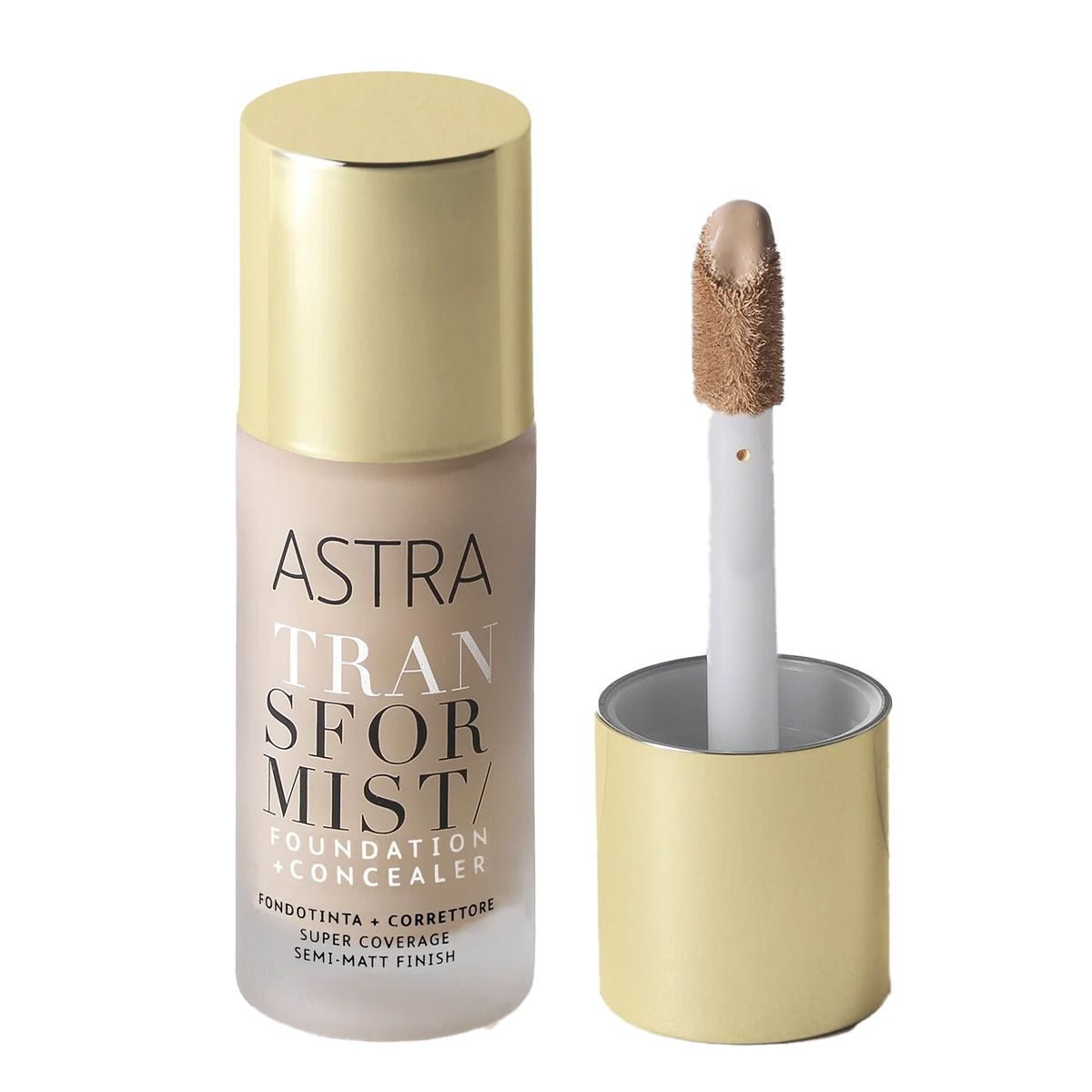 ASTRA TRANSFORMIST FOUNDATION + CONCEALER كريم أساس وكونسيلر