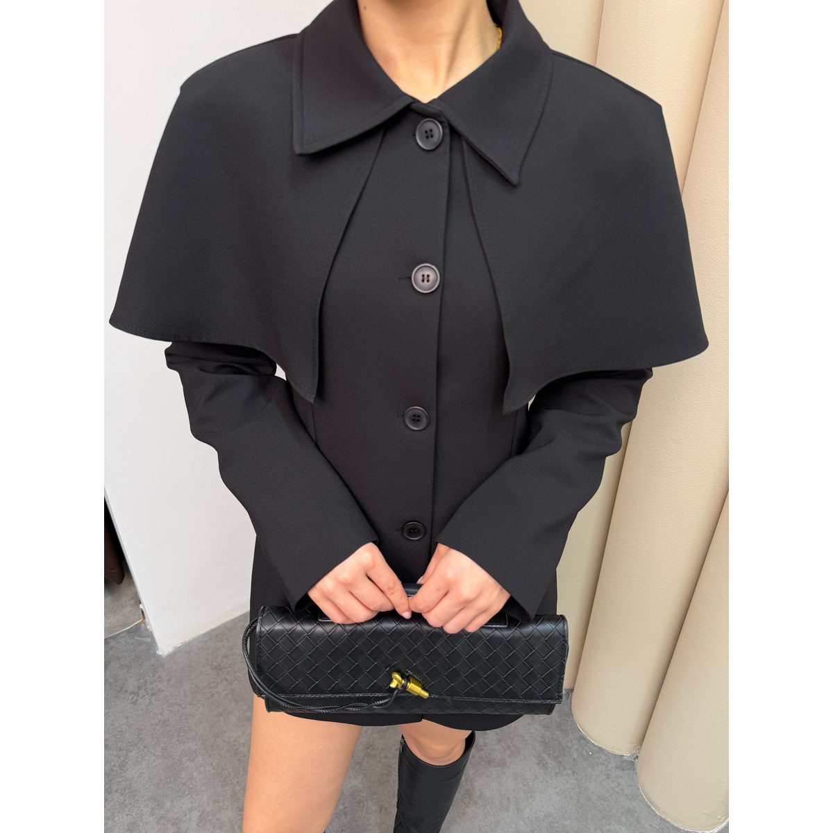 Cape Blazer Chic