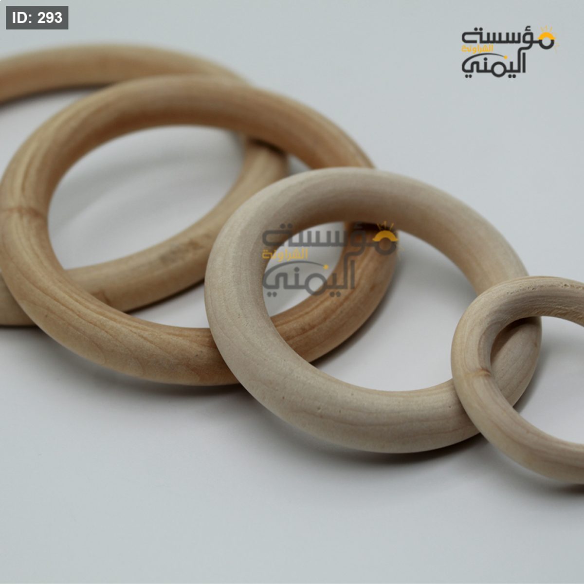 خشب حلقات دائري مكرمية
