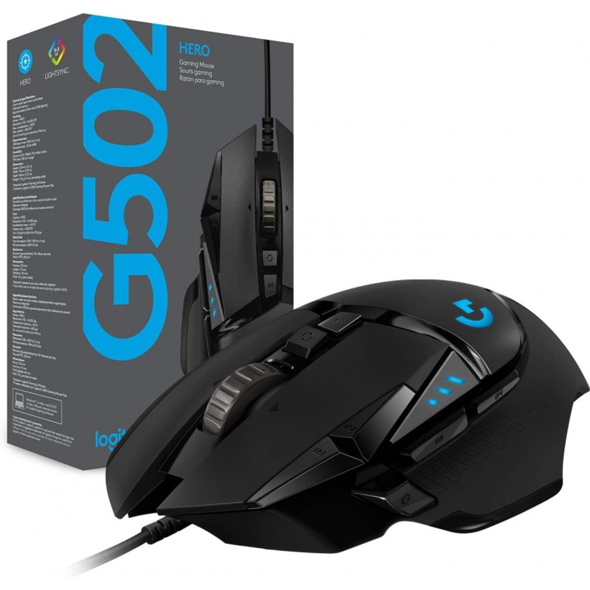 Logitech G502 HERO High Performance Gaming Mouse