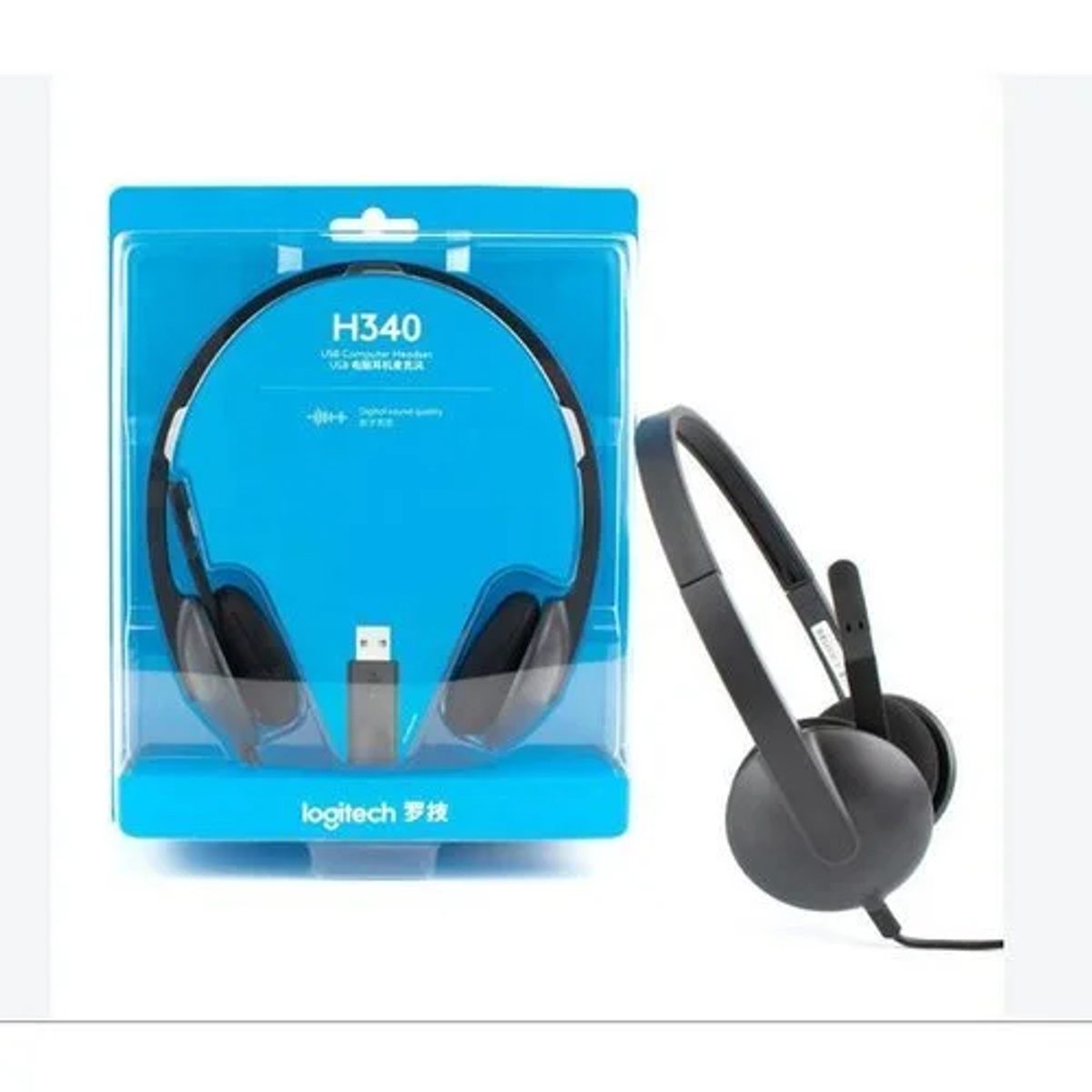 Logitech H340 USB PC Headset with Noise-Cancelling Mic 3