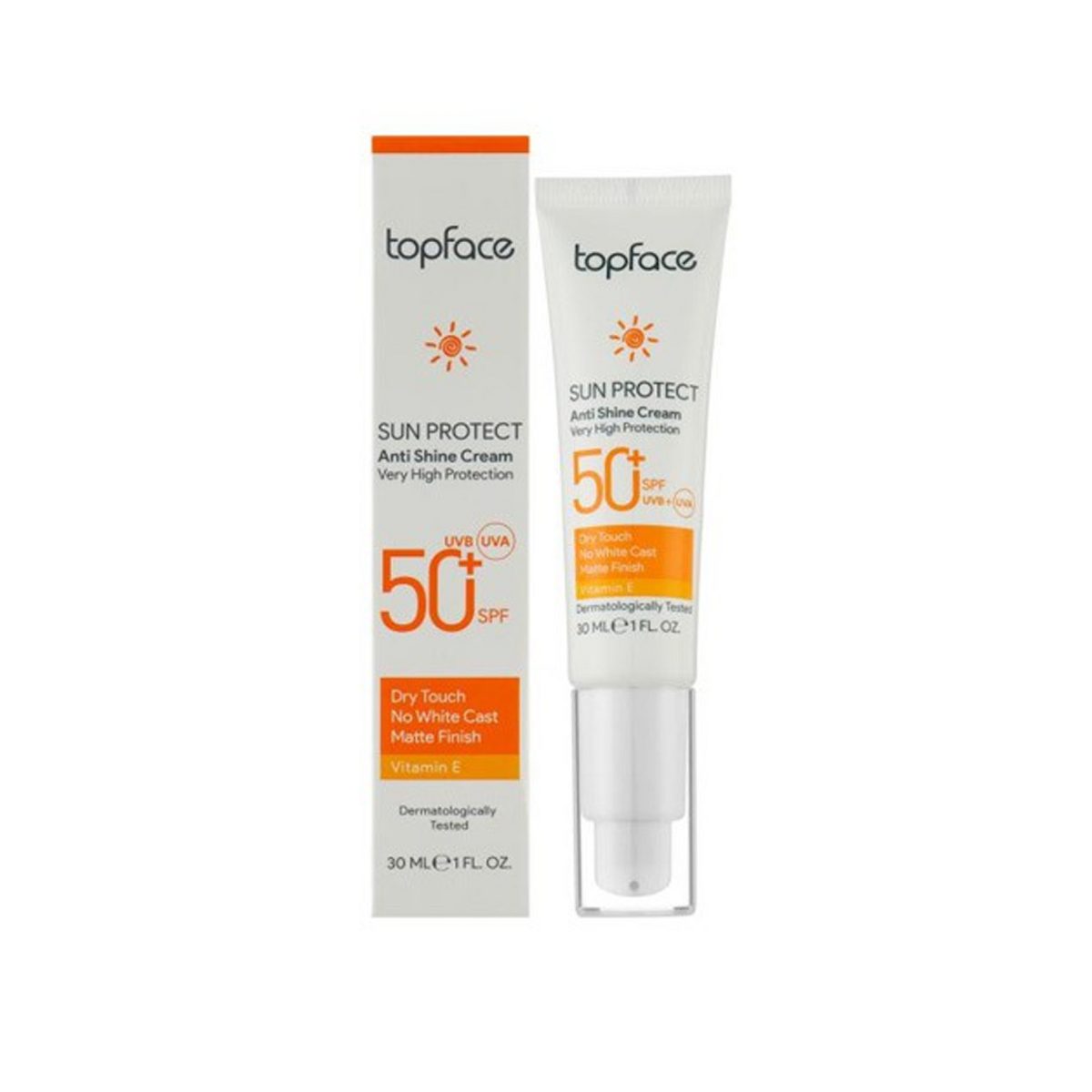 كريم واقي شمس مضاد للمعان | Top Face Sun Protect