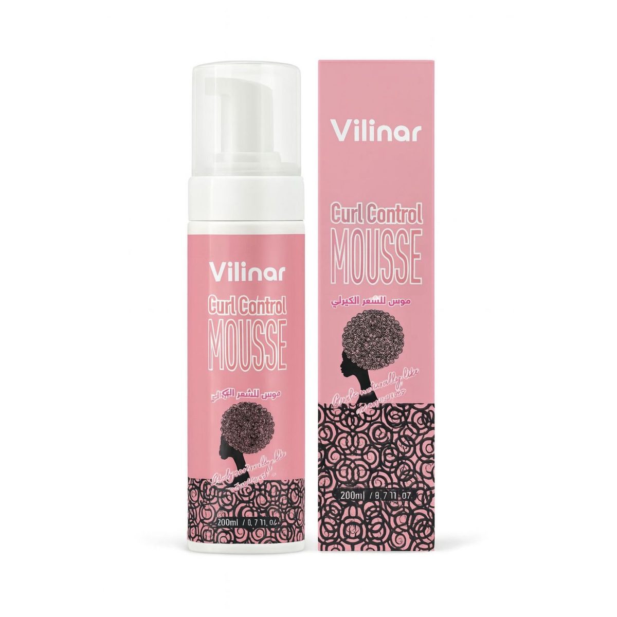 Vilinar – موس الشعر الكيرلي للتحكم بالتجعيدات