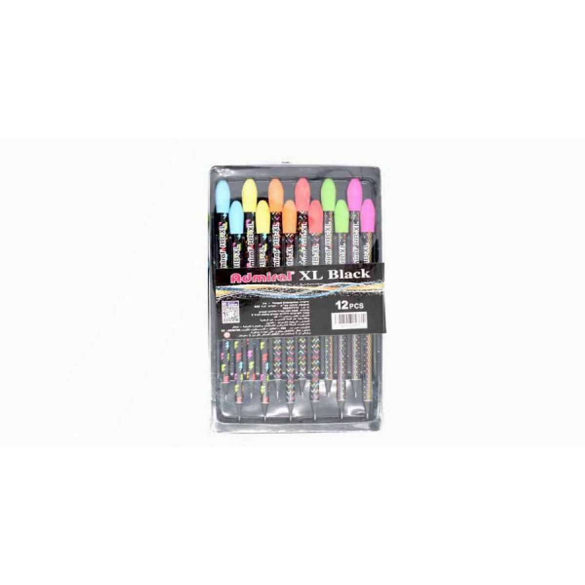 علبة أقلام رصاص أسود ADMIRAL XL BLACK