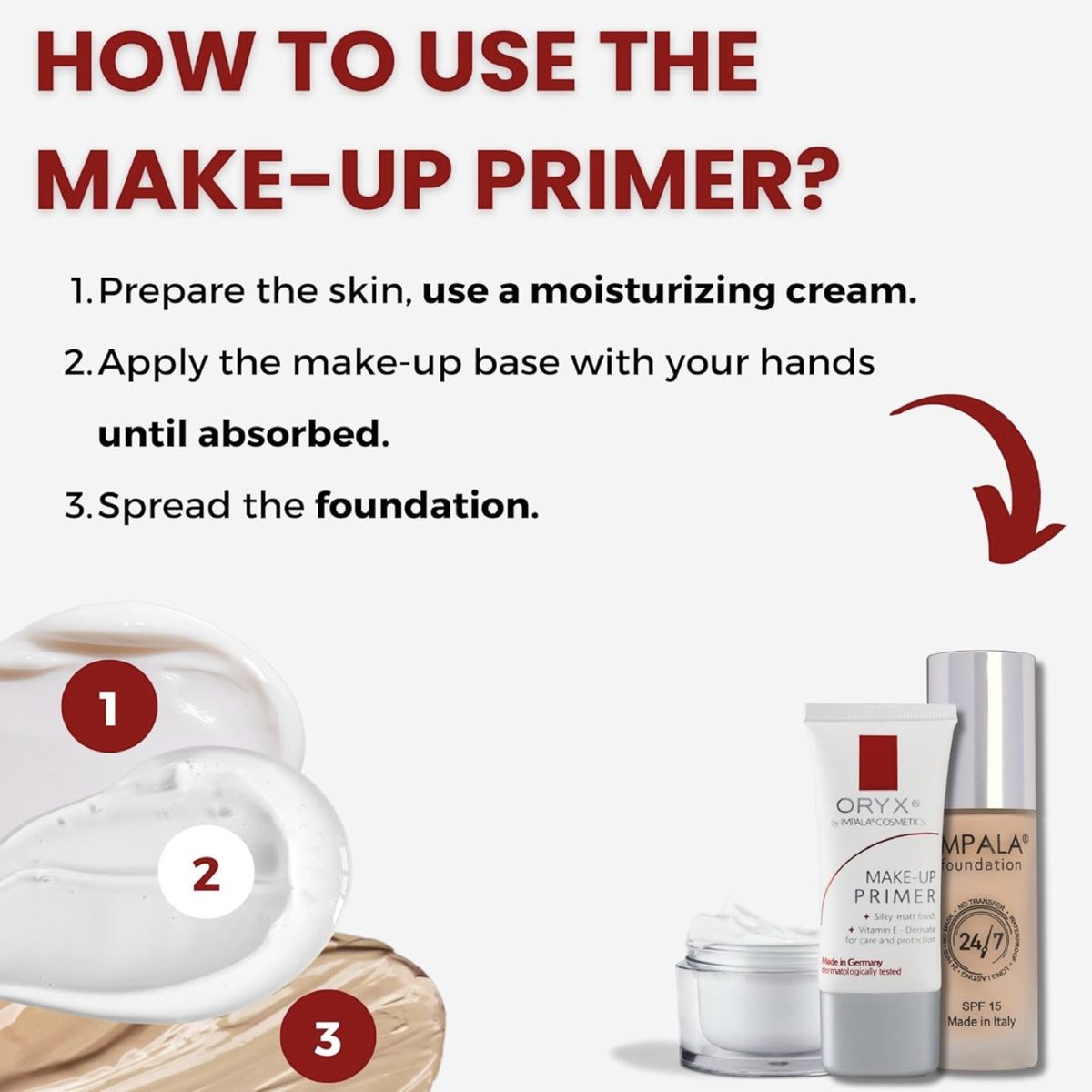 Oryx Make up Primer 3