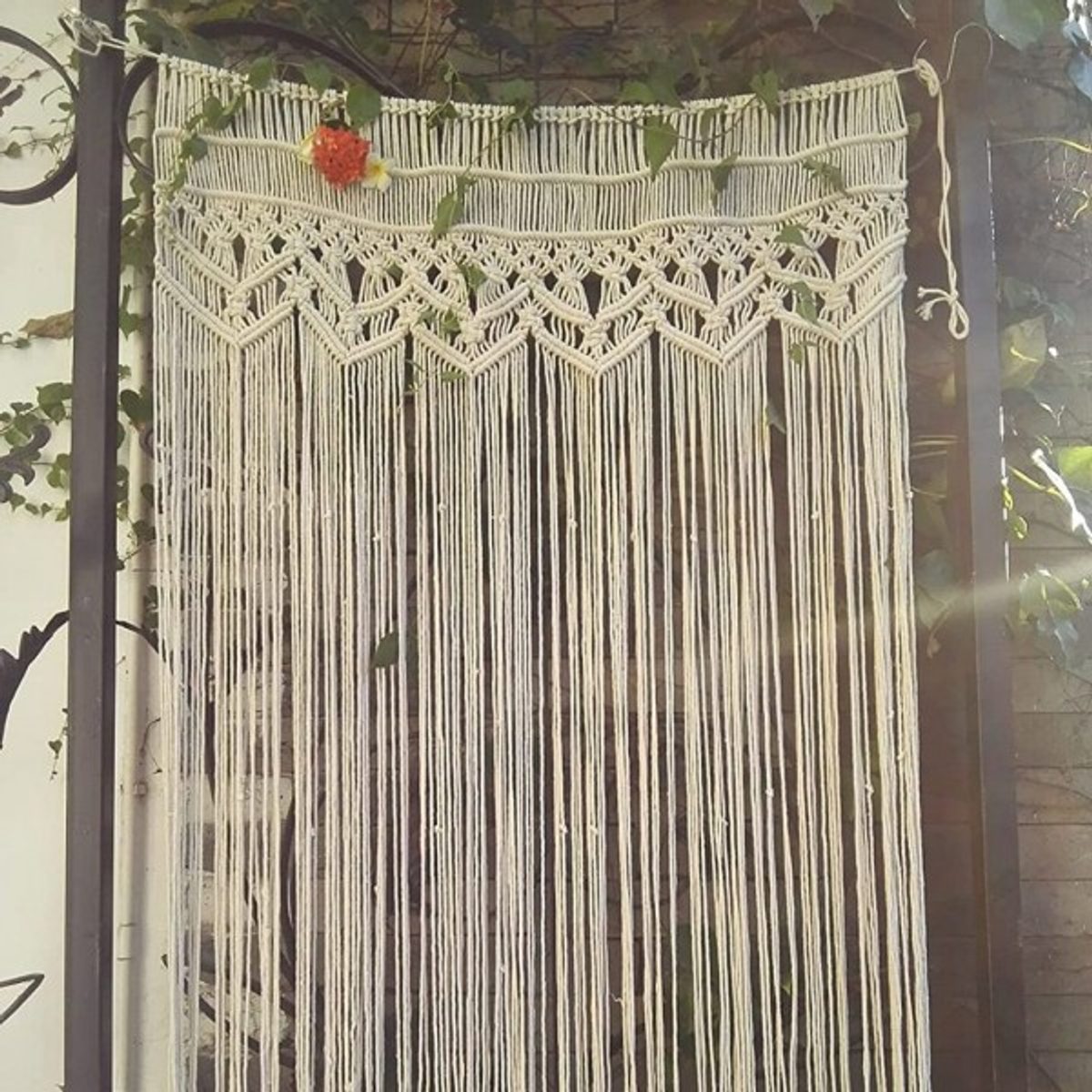 ستائر - برادي قاطع / باب / مكرميه صنارة هندي 100×200