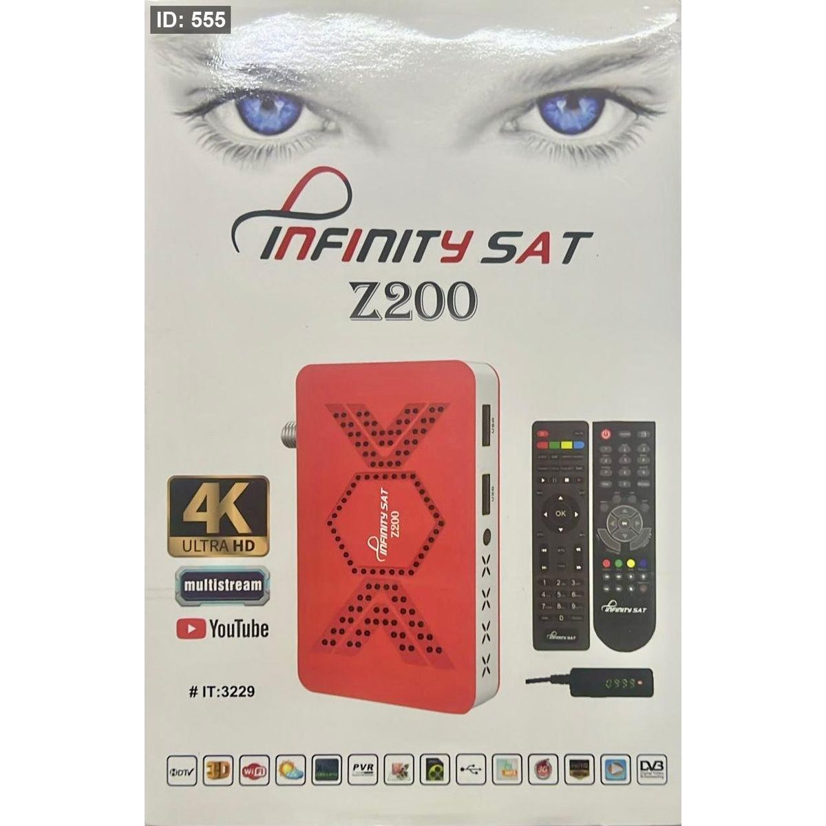 Reseiver INFINTY SAT Z200 RECEIVER
