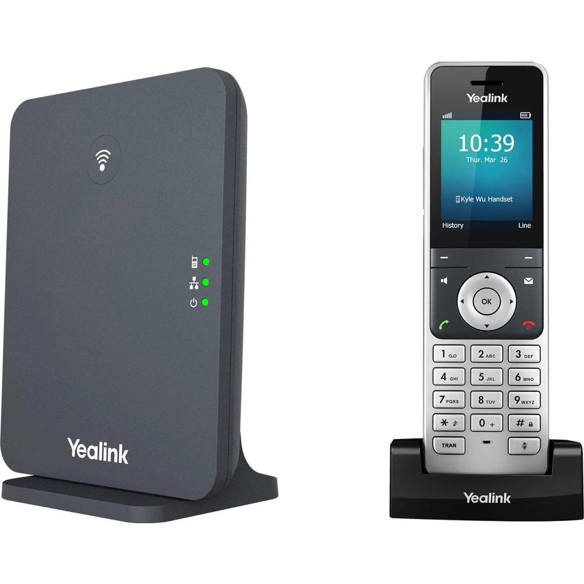Yealink W76P IP Phone Wireless-هاتف لا سلكي 2