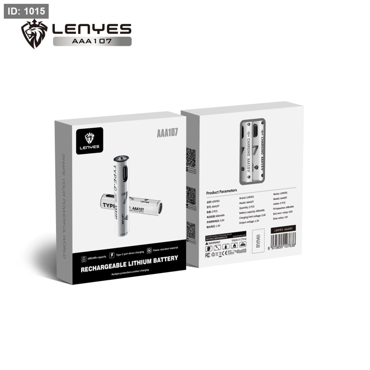LENYES AAA107 - BTTERY