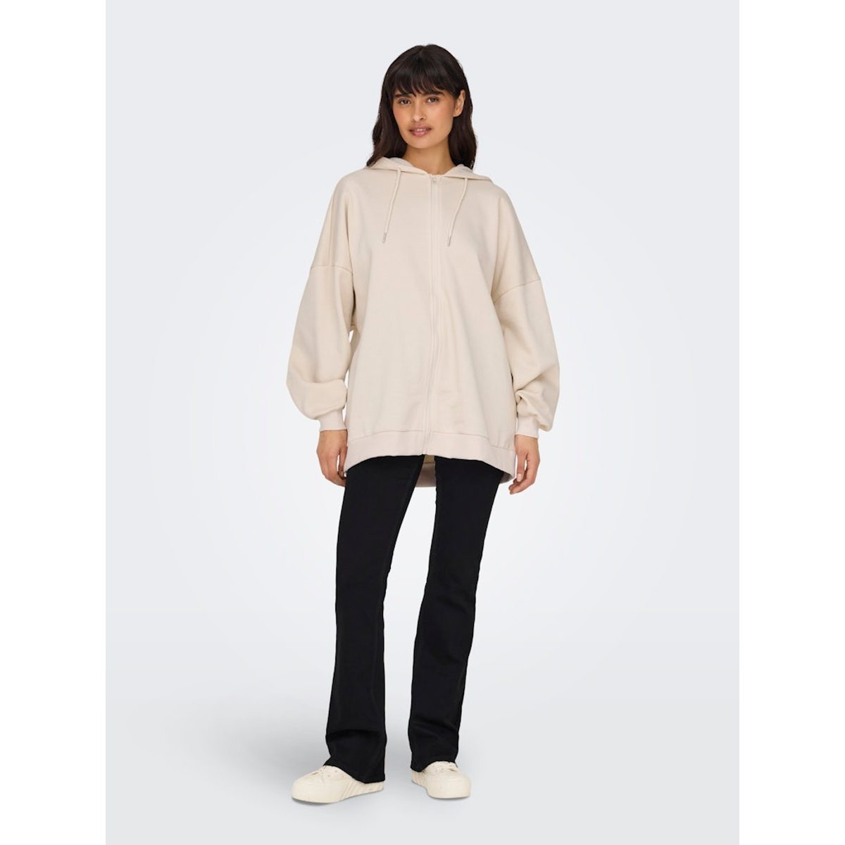 OVERSIZE ZIP HOOD SWEATSHIRT 2