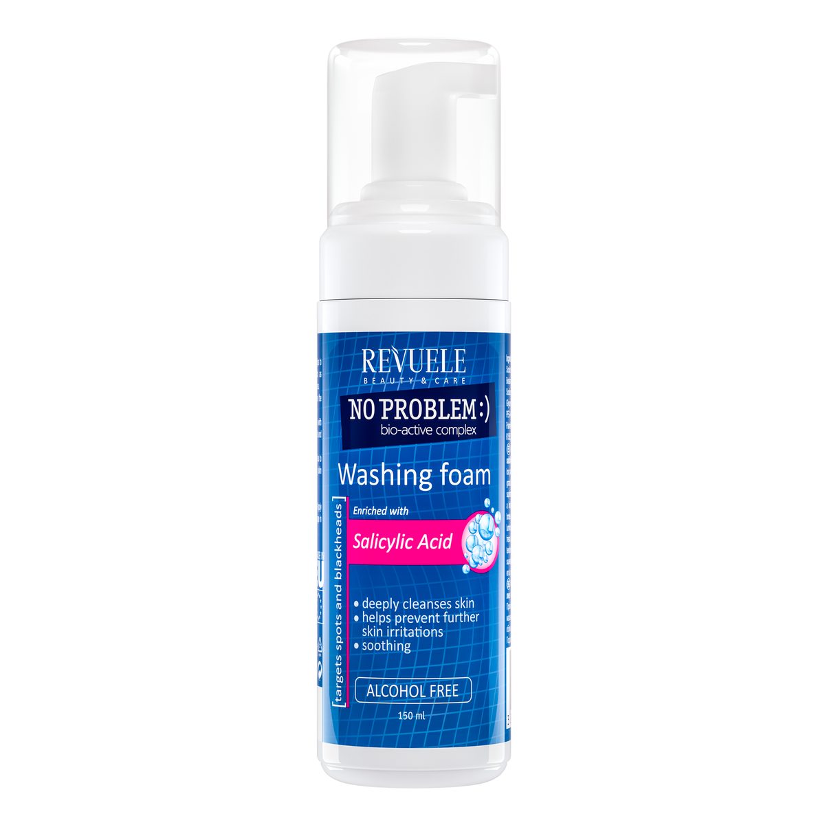 REVUELE NO PROBLEM Washing Foam with Salicylic Acid-150ml