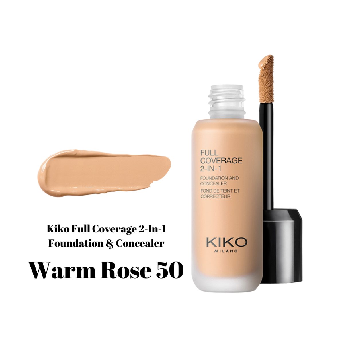 Kiko Full Coverage 2-In-1 Foundation & Concealer 5