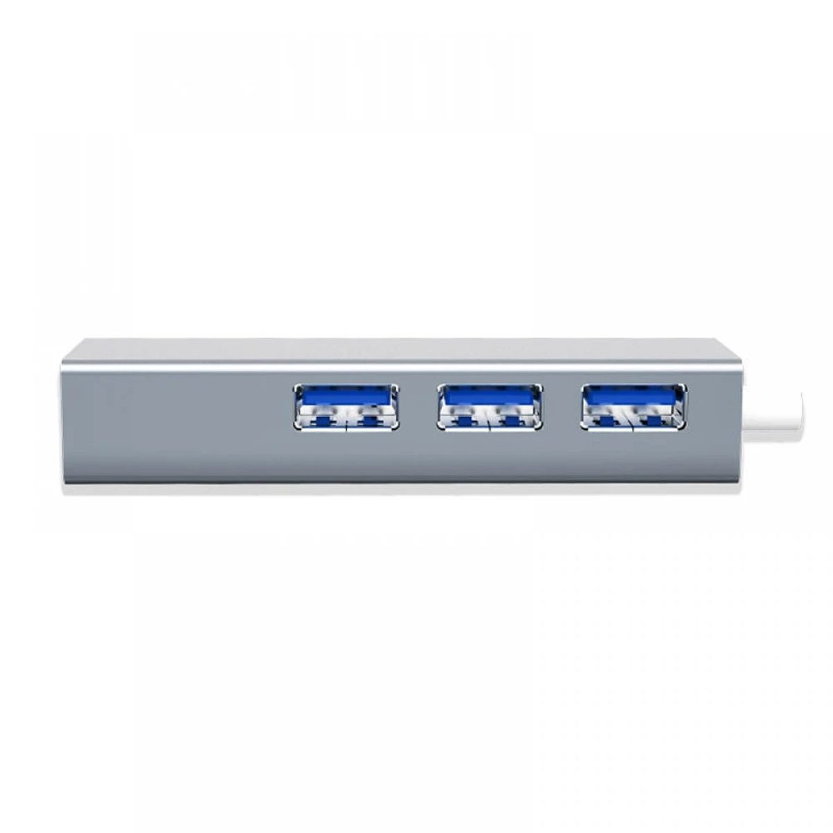 DM CHB013 4 in 1 hub Type C with LAN port موزع تايب سي 3