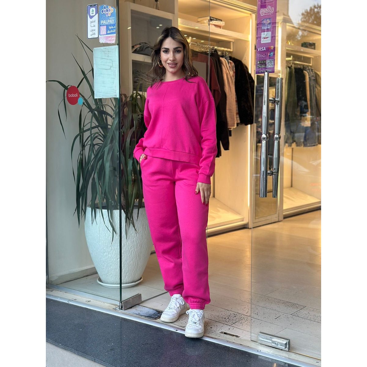 HIGH WAIST SWEAT PANT 2