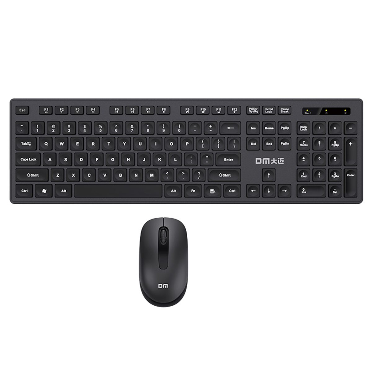 DM K12 Wireless Keyboard and Mouse set طقم كيبورد وماوس لا سلكي