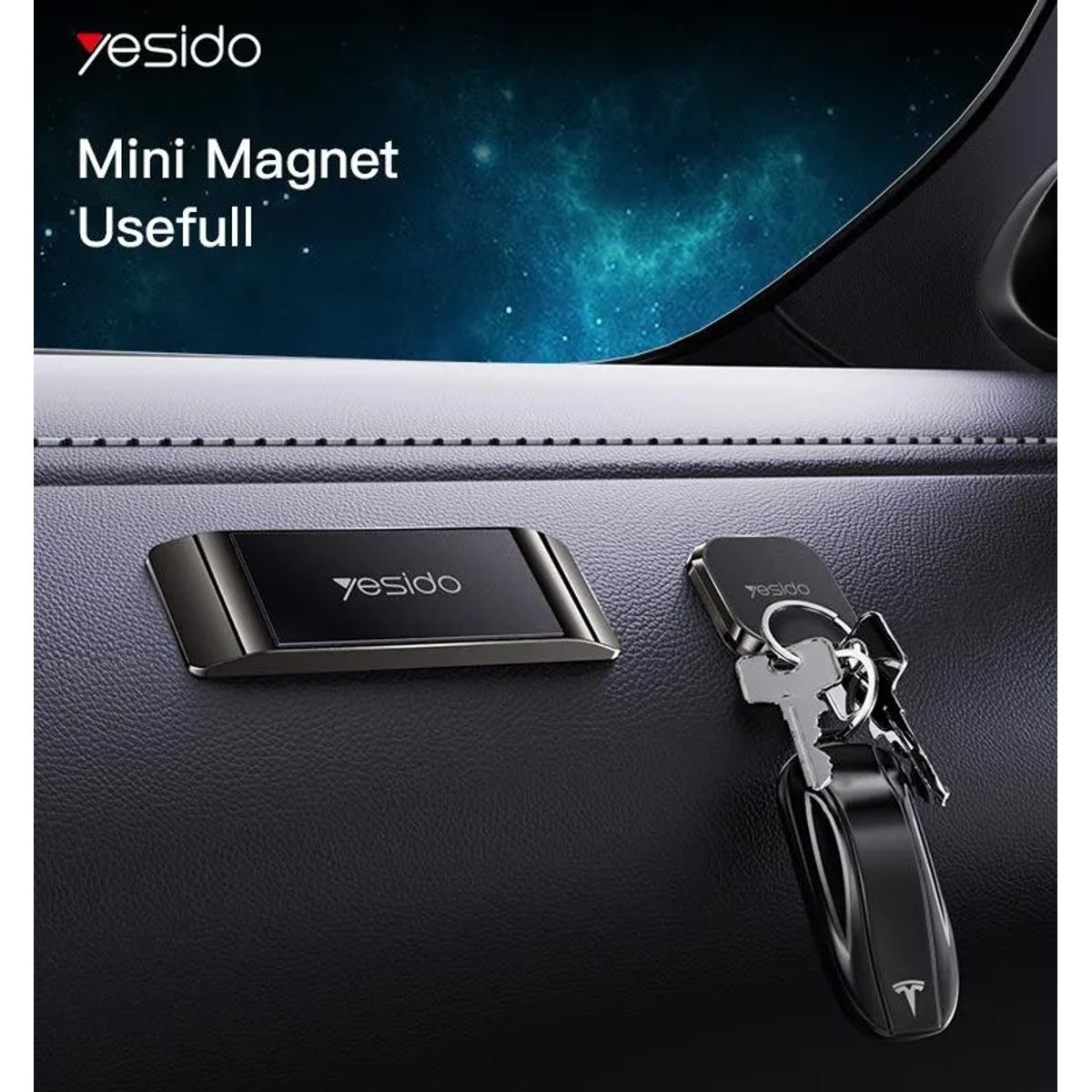 YESIDO C152 Combo Strong Magnetic Bracket Set-حامل مغناطيسي قطعتين 2