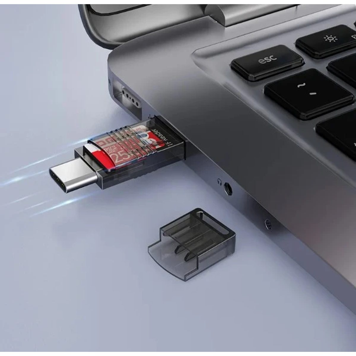 DM CR028 CARD READER WITH TYPE  قارئ بطاقة 2