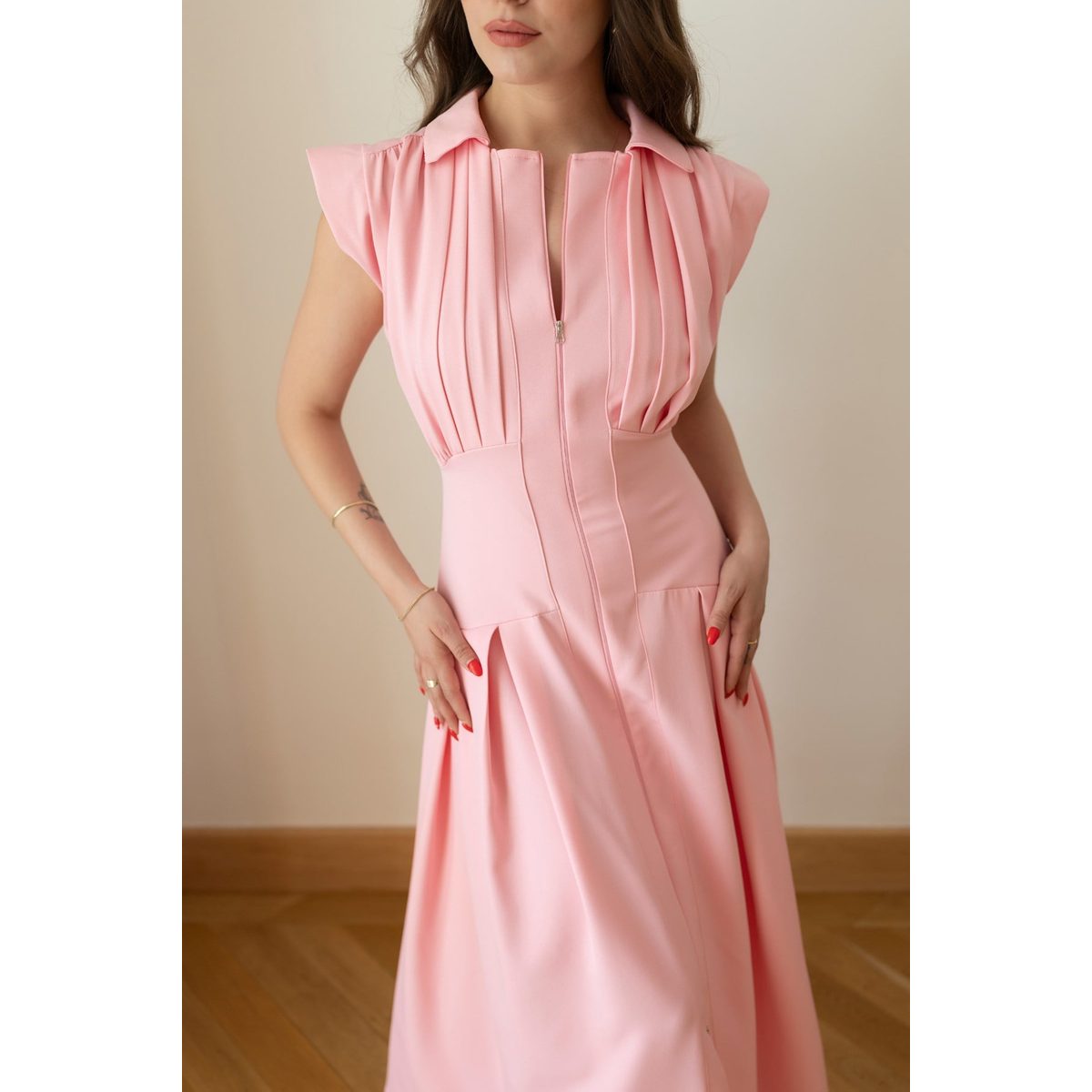 Polo style dress 4