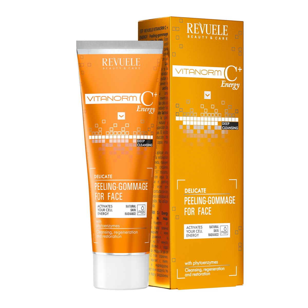 REVUELE VITANORM C+ENERGY Delicate Pilling-Gommage for face-80ml