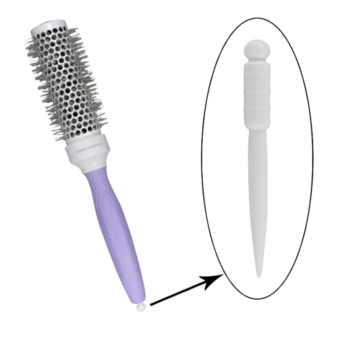 Standelli Styling Hair Brush with Pin