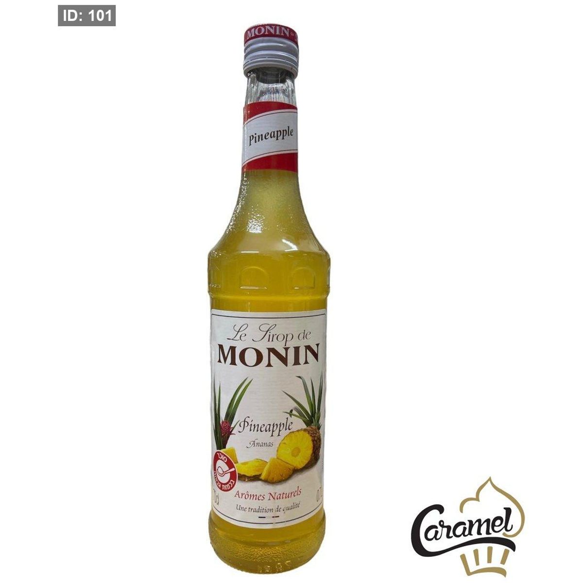 مركز نكهة بطعم الأناناس من شركة MONIN بحجم 700 مل