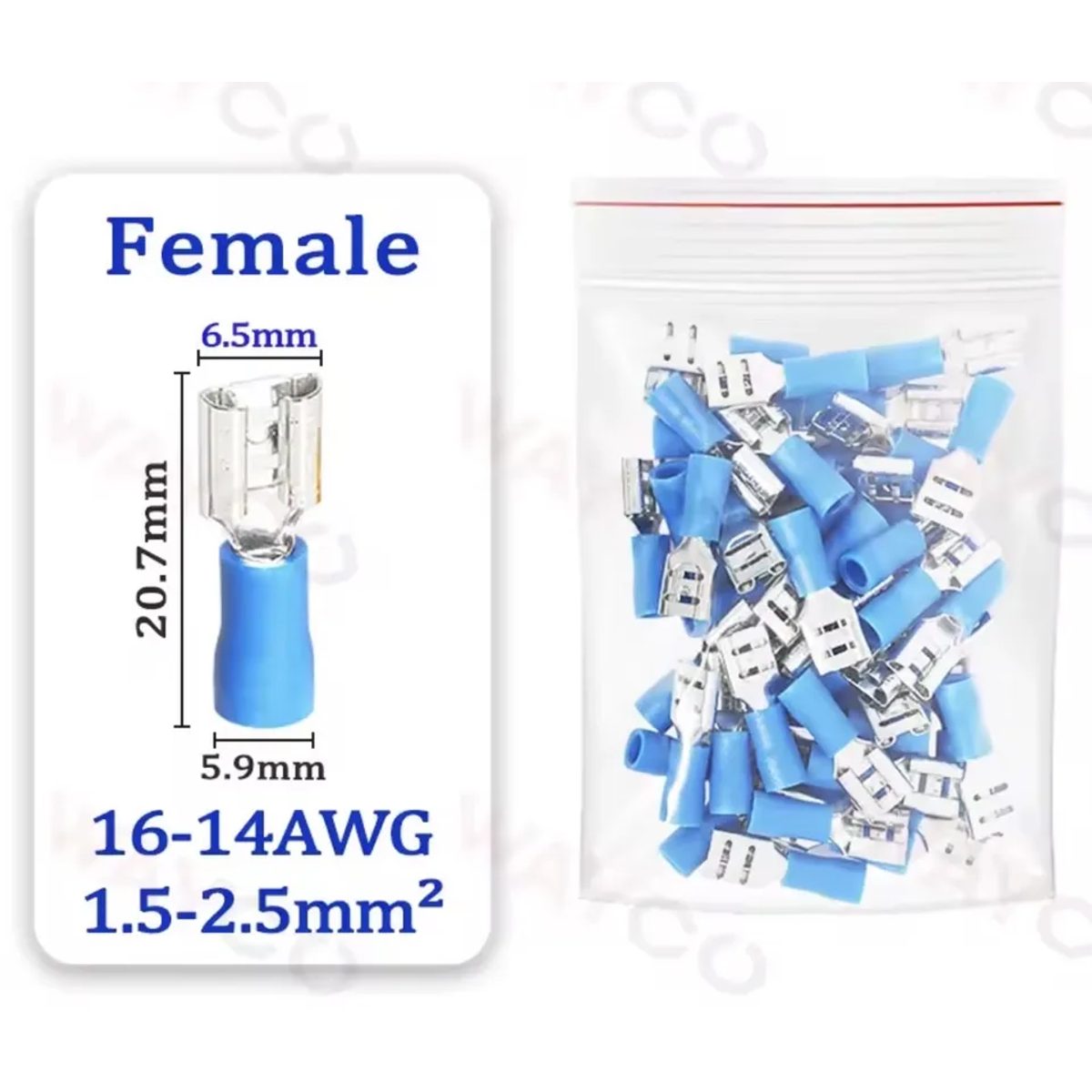 سليف Femal 2.5mm