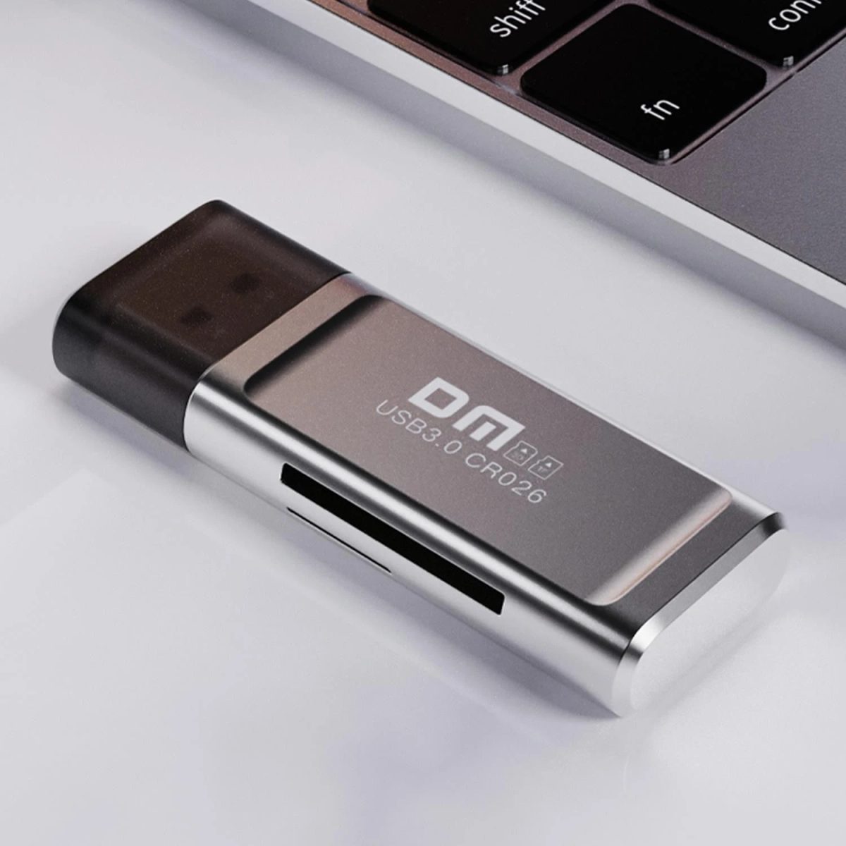 DM CR026 Aluminum USB 3.0 to Micro SD TF Card Reader قارئ بطاقات 2