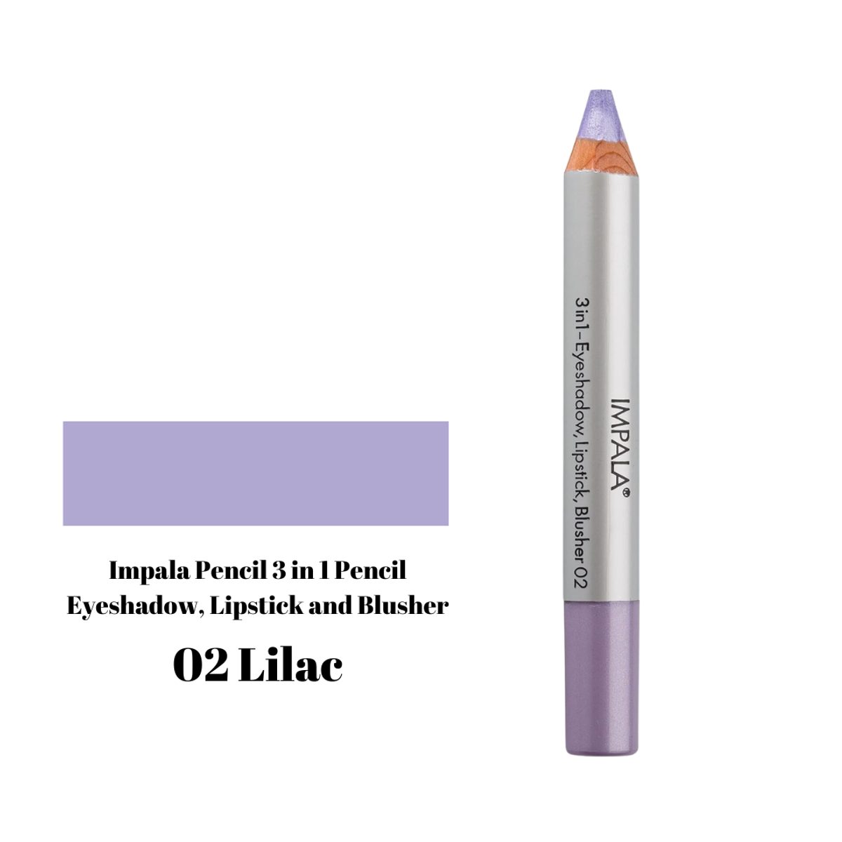 Impala Pencil 3 in 1 Pencil Eyeshadow, Lipstick and Blusher 5