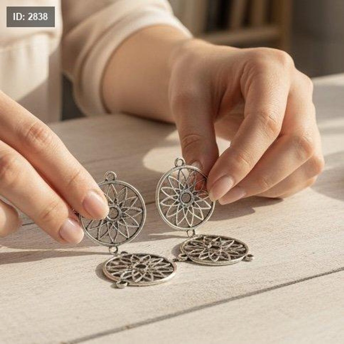 قطع معدنية للاكسسوارات-لاقطة الأحلام