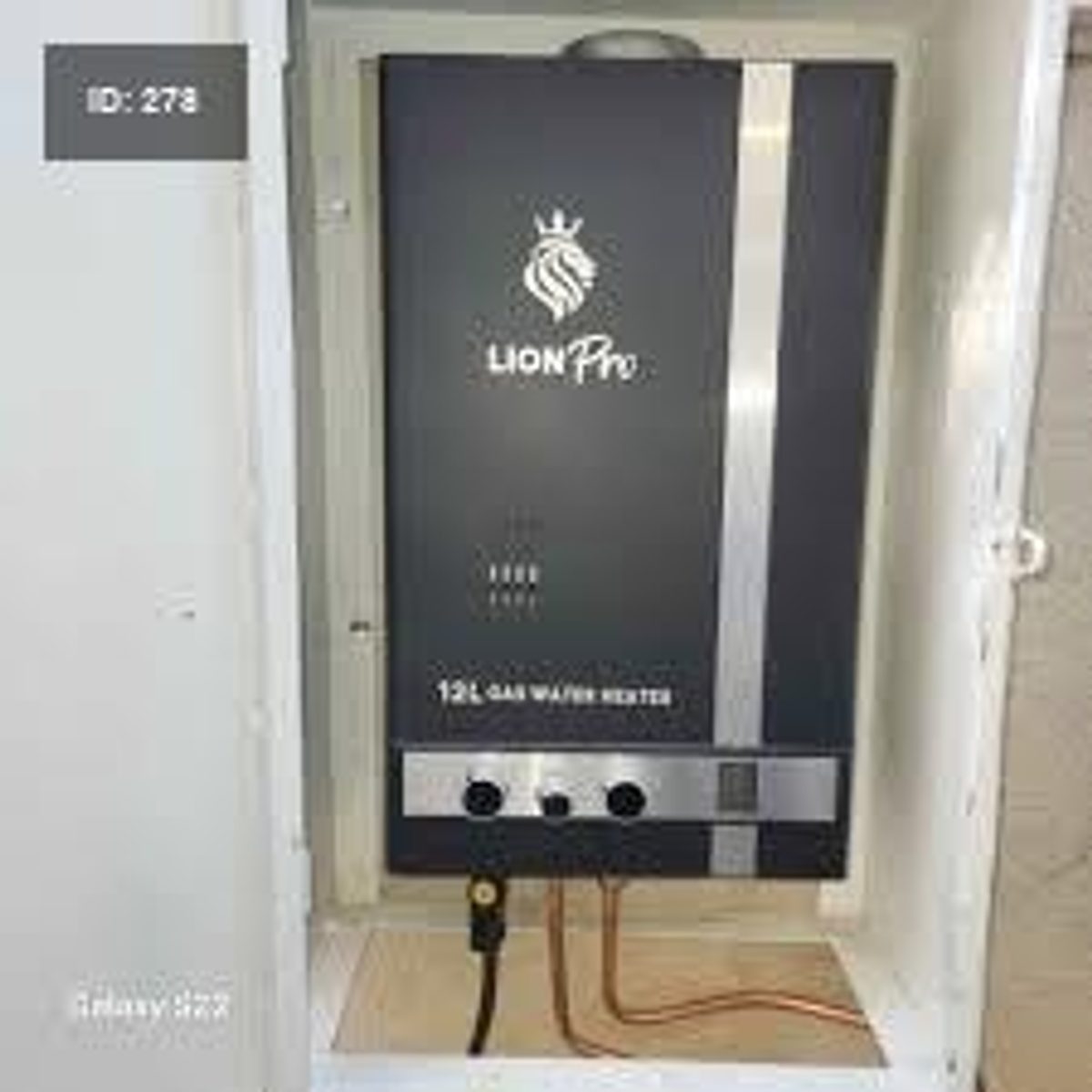 بويلر غاز 12 لتر lion pro