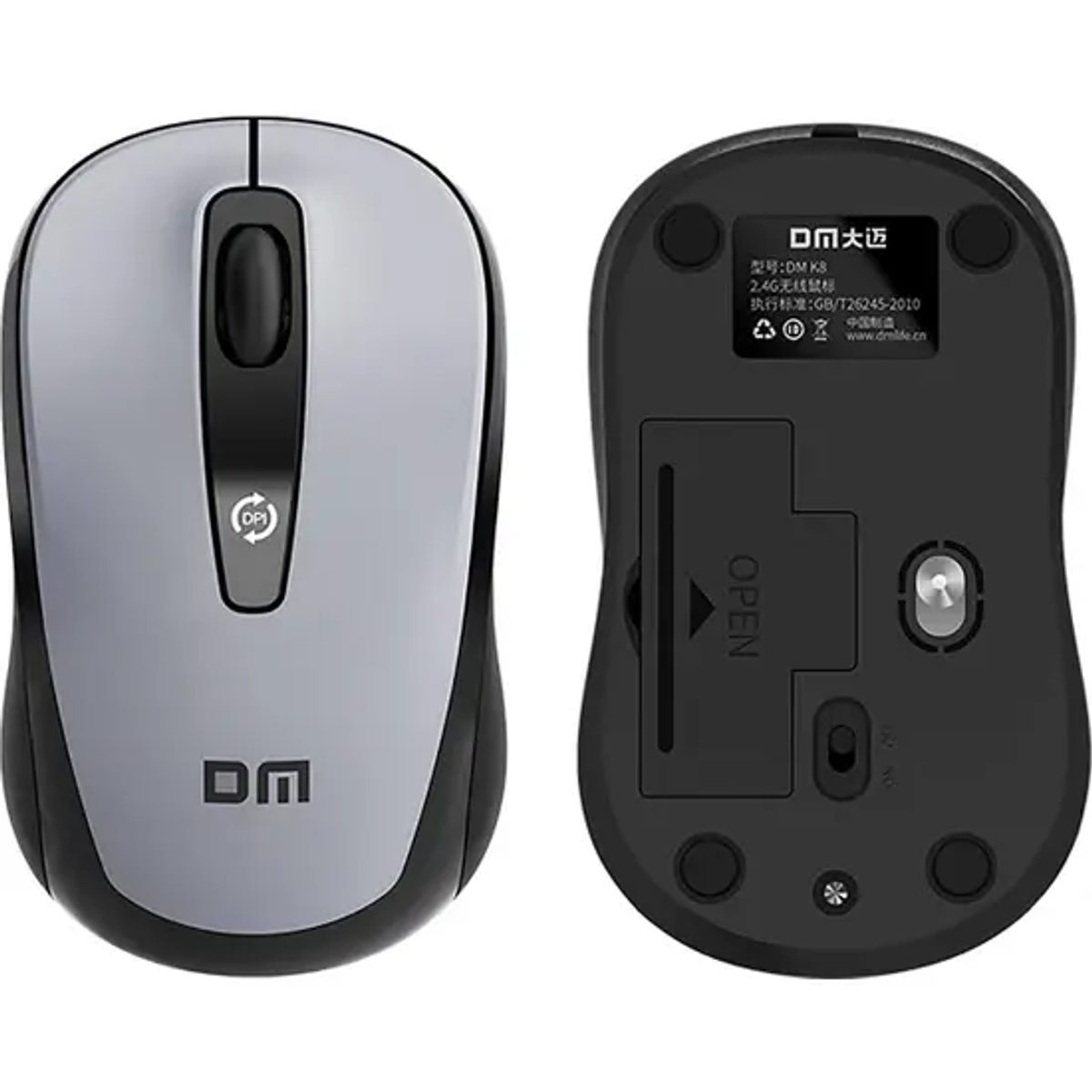 DM K8 Wireless Mouse-ماوس لا سلكي 3